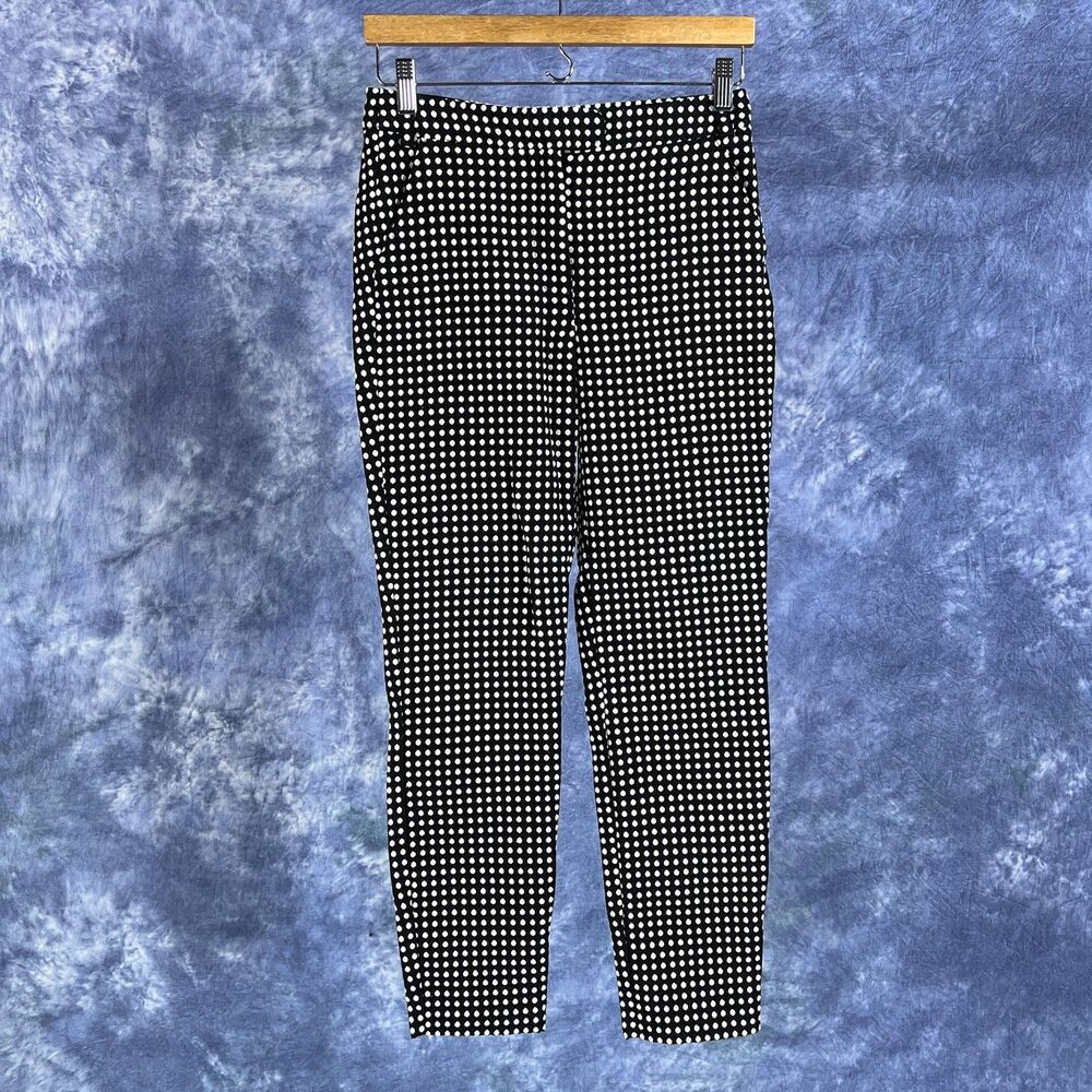 Ambercrombie & Fitch Black & White Polka Dot Pants Sz 0